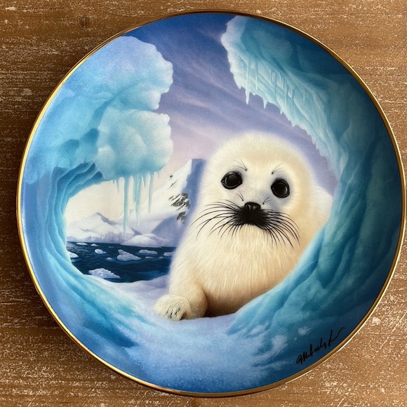 The Franklin Mint "Playing Hide and Seek" by Wepplo - Picture 2 of 6